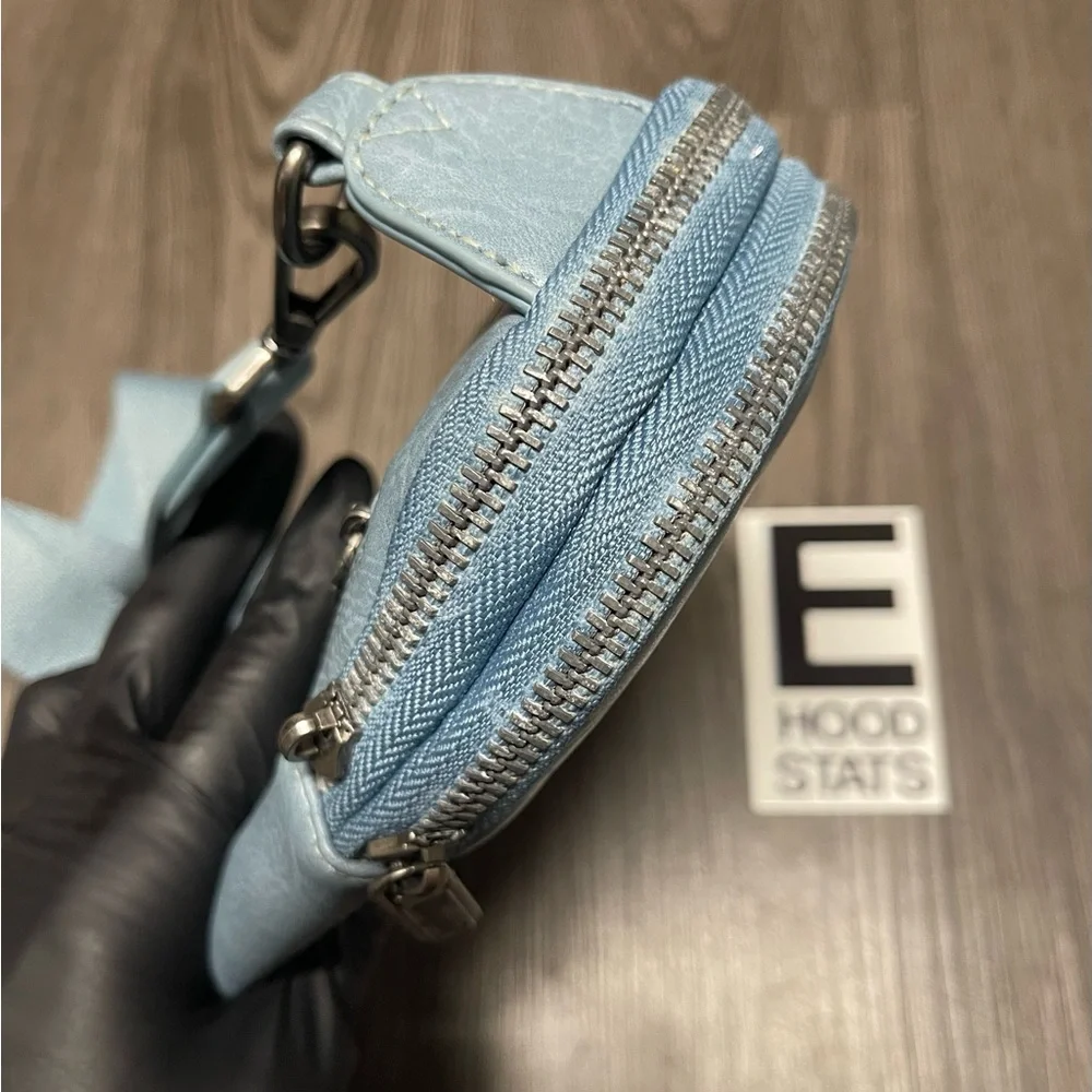 Wrangler Mini Crossbody Light Blue Bag
